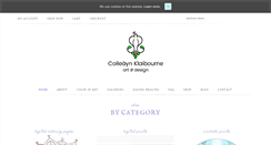 Desktop Screenshot of ckgalleria.com